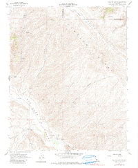 Holland Canyon 1961 topographic map thumbnail