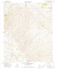 Holland Canyon 1961 topographic map thumbnail