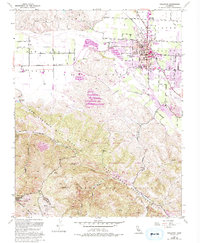 Hollister 1955 topographic map thumbnail
