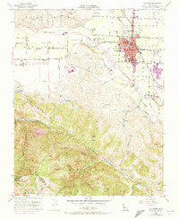 Hollister 1955 topographic map thumbnail