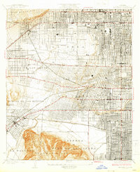 Hollywood 1926 topographic map thumbnail