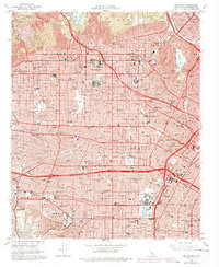 Hollywood 1966 topographic map preview