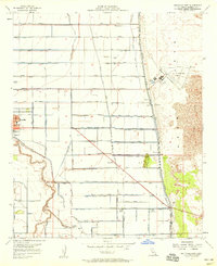 Holtville East 1957 topographic map thumbnail