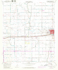 Holtville West 1956 topographic map thumbnail