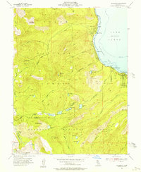 Homewood 1955 topographic map thumbnail