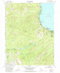 Homewood 1955 topographic map thumbnail