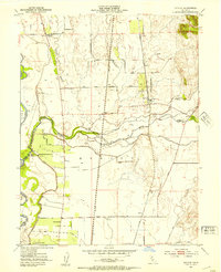 Honcut 1952 topographic map thumbnail