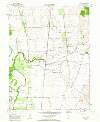 Honcut 1952 topographic map thumbnail