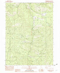 Hoosimbim Mtn. topographic map thumbnail