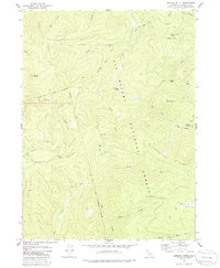 Hopkins Butte 1979 topographic map thumbnail