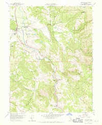 Hopland 1960 topographic map thumbnail