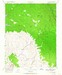 Hornitos 1947 topographic map thumbnail