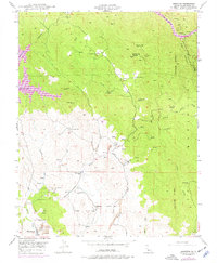 Hornitos 1947 topographic map thumbnail