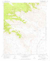 Horse Canyon 1972 topographic map thumbnail