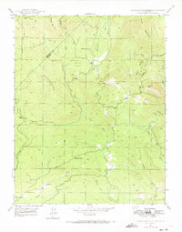 Horsecamp Mountain 1947 topographic map thumbnail