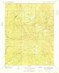 Horsecamp Mountain 1948 topographic map thumbnail