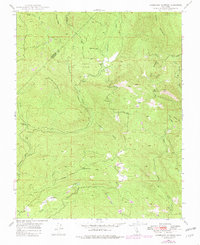 Horsecamp Mountain 1947 topographic map thumbnail