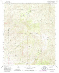 Hot Springs Mtn. 1960 topographic map thumbnail
