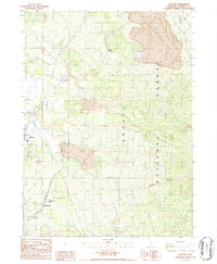Hotlum 1986 topographic map thumbnail