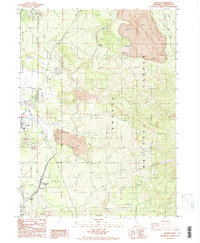 Hotlum 1986 topographic map thumbnail