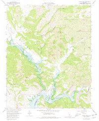 Huasna Peak 1967 topographic map thumbnail