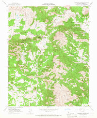 Humphreys Station 1965 topographic map thumbnail