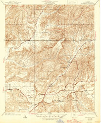 Humphreys 1932 topographic map thumbnail