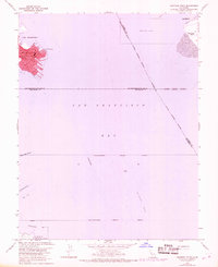 Hunters Point 1956 topographic map thumbnail