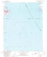 Hunters Point 1956 topographic map thumbnail