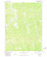 Hupa Mountain 1982 topographic map thumbnail