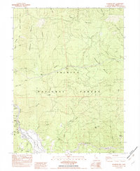 Hyampom Mtn. topographic map thumbnail