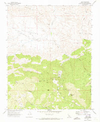 Idria 1969 topographic map thumbnail