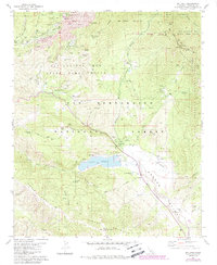 Idyllwild 1981 topographic map thumbnail