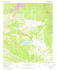 Idyllwild 1981 topographic map preview