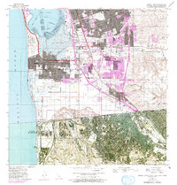 Imperial Beach 1967 topographic map thumbnail
