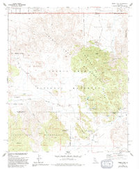 Indian Cove 1972 topographic map thumbnail