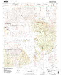 Indian Cove 1995 topographic map thumbnail