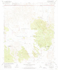 Indian Cove 1972 topographic map thumbnail