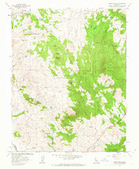 Indian Gulch 1962 topographic map thumbnail