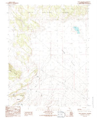 Indian Meadows 1986 topographic map thumbnail