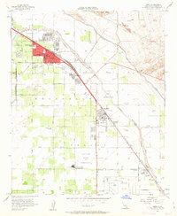 Indio 1956 topographic map thumbnail