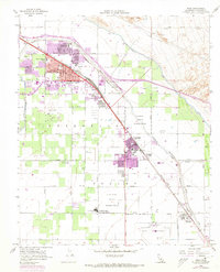 Indio 1956 topographic map thumbnail