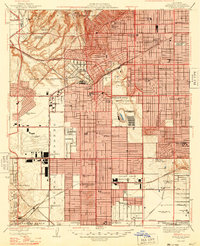 Inglewood 1948 topographic map thumbnail