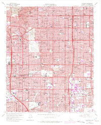 Inglewood 1964 topographic map thumbnail