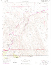 In-ko-pah Gorge 1959 topographic map thumbnail