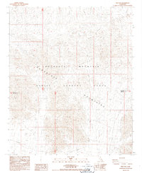 Iris Pass 1987 topographic map preview