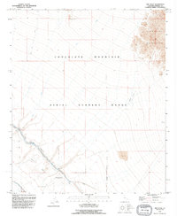 Iris Wash 1992 topographic map thumbnail