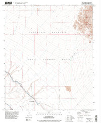 Iris Wash 1992 topographic map thumbnail