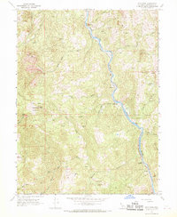 Iron Peak 1967 topographic map thumbnail
