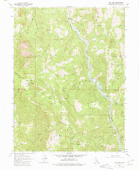 Iron Peak 1967 topographic map thumbnail